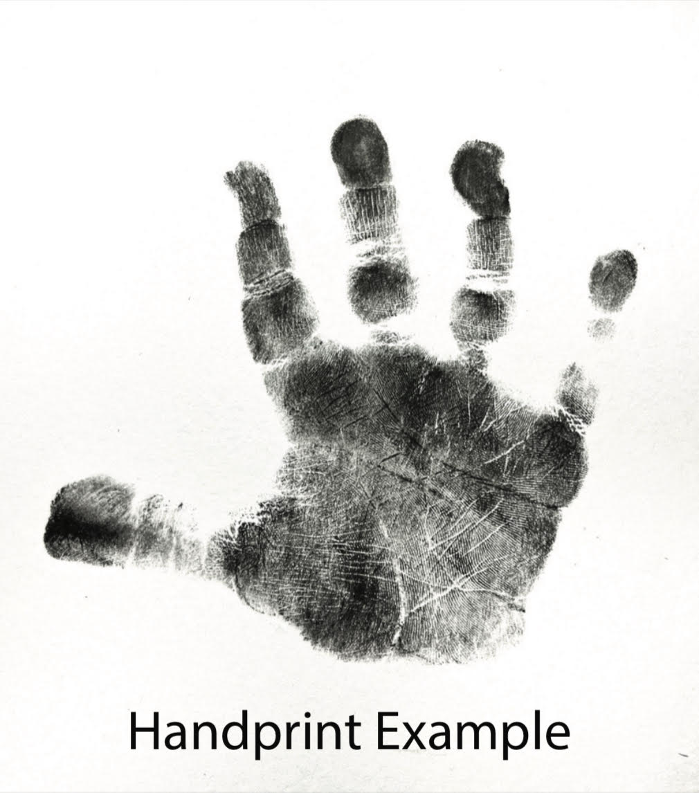 Handprint / Pawprint Keychain